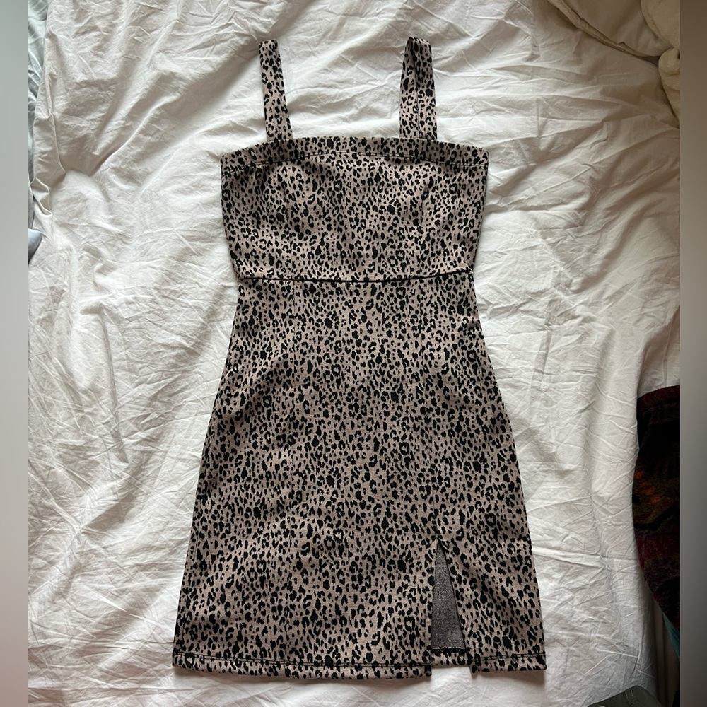 Forever 21 cheetah print dress - size S